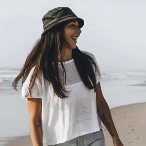 Will + Bear Made In Australia Corduroy Earth Bucket Organic Bucket Hat Olive | M